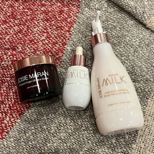 Josie Maran 3 full size products argon face butter intensive hydration serum